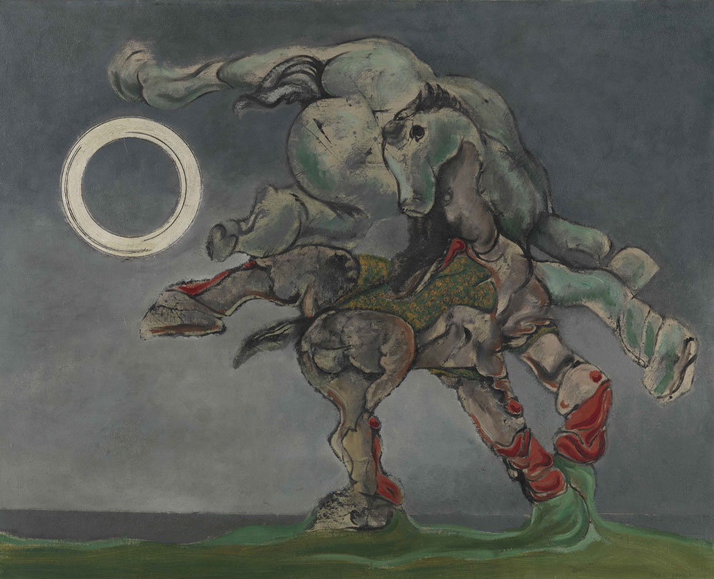 Max Ernst Die Windsbraut II  / Traum-Bilder