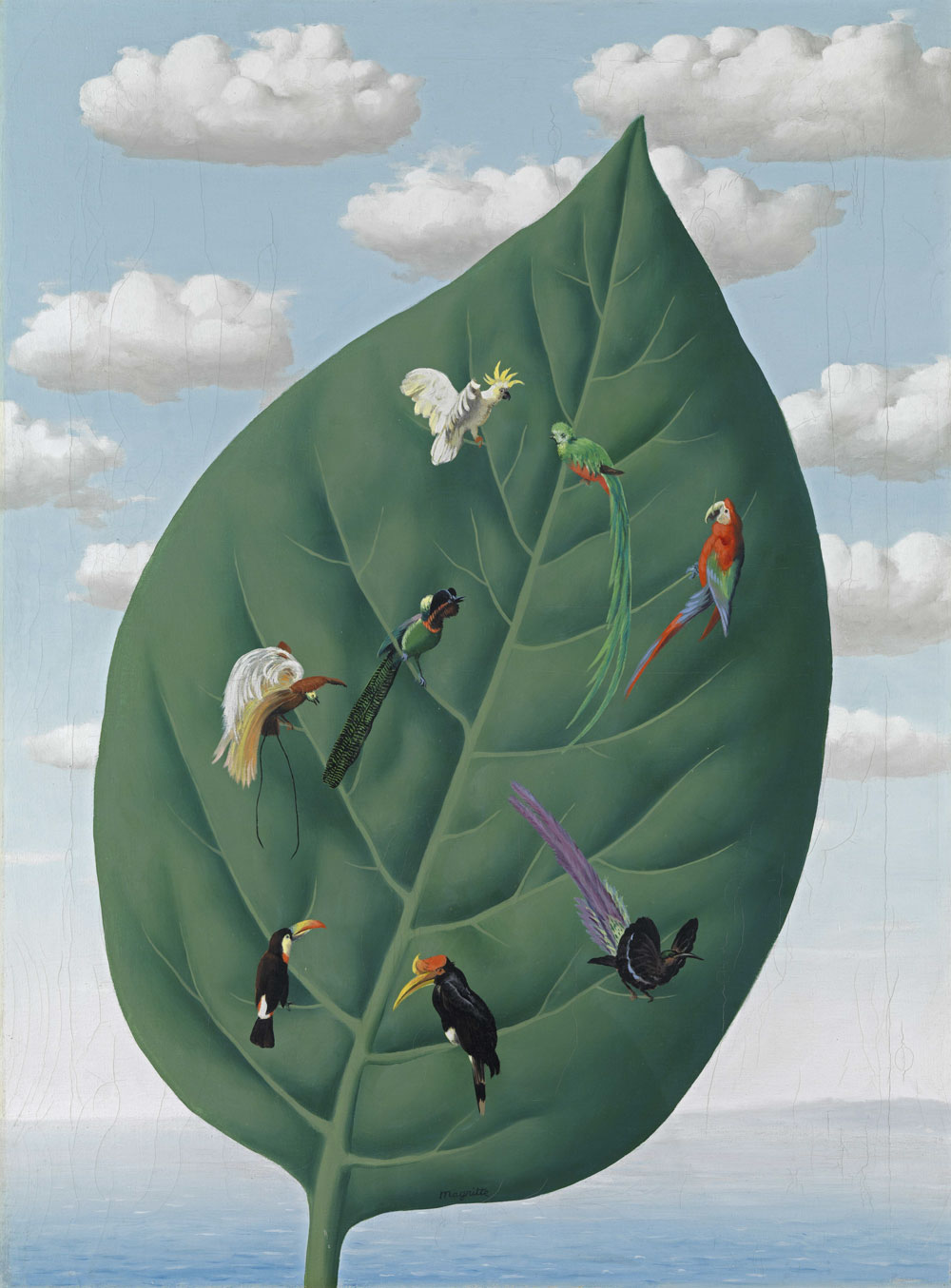 René Magritte Die dritte Dimension / Traum-Bilder