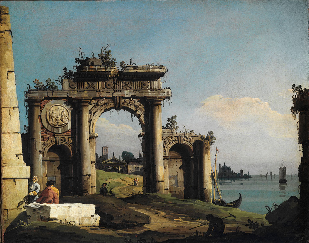 Canaletto. Bernardo Bellotto malt Europa