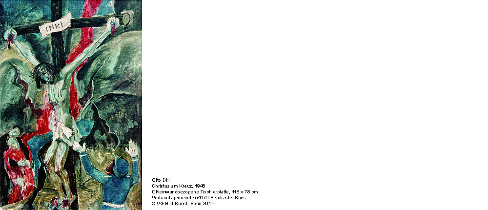 Otto Dix, Christus am Kreuz, 1946
